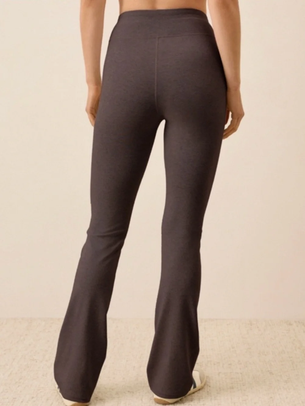 Pact Womens XS Organic On the Go-To Bootcut Legging Wide Leg Pants Brown